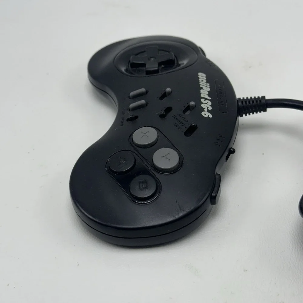 Asciiware Asciipad Sg-6‎ Sega Genesis Controller Tested Working